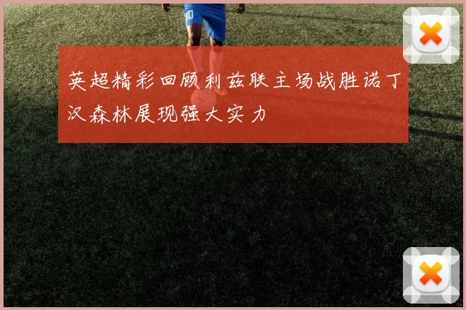 英超精彩回顾利兹联主场战胜诺丁汉森林展现强大实力